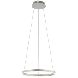 JUST LIGHT LED-Pendelleuchte »RITUS«, 3000K, 2650 lm, messing matt - grau
