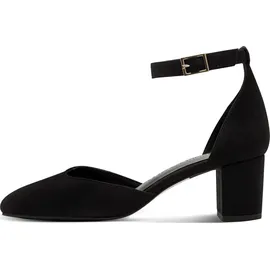 Marco Tozzi Damen Pumps weiches Feel Me Fußbett weiches Innenfutter Spitz, schwarz (Black), 40 EU