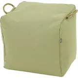 Siena Garden Sitz-Fußhocker Integral Kunststoff 46 x 48 x 46 cm Grün