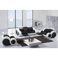 JVmoebel Sofa Moderne Sofagarnitur 3+2+1 Relax Funktion Sitzer Sofa Couch, Made in Europe weiß