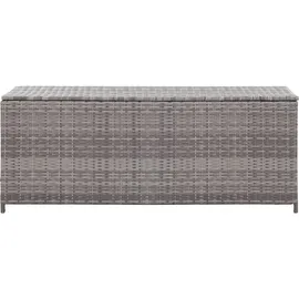 furnicato Garten-Auflagenbox 120 x 50 x 60 cm Grau