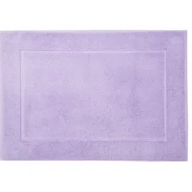 framsohn frottier Badematte Uni Basic Hotelmatte Lila 67 x 120 cm