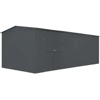 Globel Erweiterungselement für Gerätehaus 127 x 308 cm grau