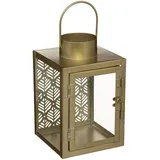 Atmosphera | Metall-Laterne gold, durchbrochen
