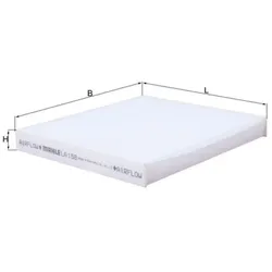Filter Innenraumluft MAHLE LA 158