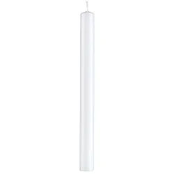 Kopschitz Kerzen Kerzen Stabkerzen Weiß, 250 x 22 mm, 10 Stück