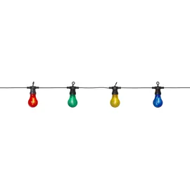 StarTrading LED-Lichterkette Stahl 4 m Bunt