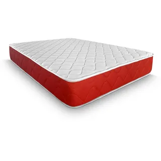 Dreaming Online - Viskoelastische Matratze Lite, wendbar, fest und komfortabel, Höhe 23 cm, für Winter/Sommer, Polyurethan Milbendicht und antibakteriell, weiß, 100x200