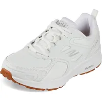 Skechers Damen Go Run Consistent-Breites Spektrum Sneaker, Weiss/opulenter Garten, 37 EU Weit - 37 EU Weit