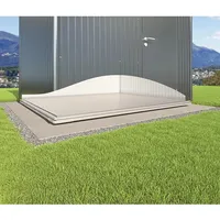 Biohort Fundament für Gerätehaus AvantGarde A1 172 x 172 cm Silber