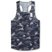 Puma Herren X Saysky Singlet AOP blau