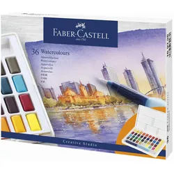 FABER-CASTELL Aquarellfarben farbsortiert