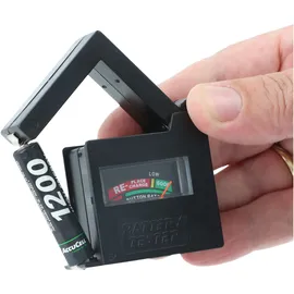 AccuCell Universal Batterietester EnergyTest im Taschenformat