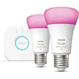 Philips Hue White & Color Ambiance E27 1100 lm 2 St. + Bridge