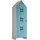Vipack Kinderkleiderschrank Casami 57,6 x 171,3 x 37 cm MDF lackiert blau-weiß