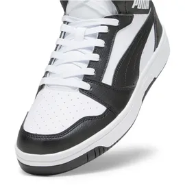 Puma Rebound v6 High-Top Sneaker 01 white/black/shadow gray/white 44