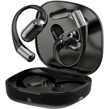 4smarts Open-Ear Bluetooth Kopfhörer SkyBuds AI Screen Schwarz