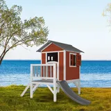 Axi Spielhaus Lodge XL Rot Holz