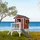Axi Spielhaus Lodge XL Rot Holz