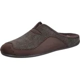 Manitu Home 220078-02, Herren-Hausschuhe, Braun 2, 45 EU, Braun 2, 45 EU