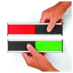 Legamaster Türschild Besetzt/Frei 6 x 25cm 2 - farbig 8713797047340 Legamaster