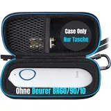 Woollo Tasche Compatible with Beurer BR 60 Beurer BR 90 Stichheiler Tragbar Hart Reise Case Etui Hülle Tasche[Nur Tasche]