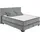 ed exciting design Boxbett ED EXCITING DESIGN "Nagol", grau (anthrazit), B:205cm L:214cm, 100% Polyester, Komplettbetten, mit Bettkasten, mit Wendematratze, erhältlich in verschiedenen Breiten