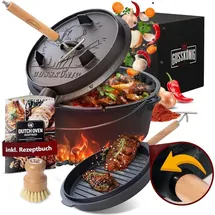 gusskönig Dutch Oven 12 l Gusseisen