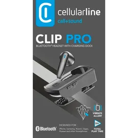 Cellular Line Clip Pro Schwarz