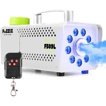 fuzzix F509LW Nebelmaschine Mini mit LED Lichteffekt Weiß