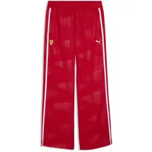 Puma Scuderia Ferrari T7 Oversized Jogginghose Rot XL