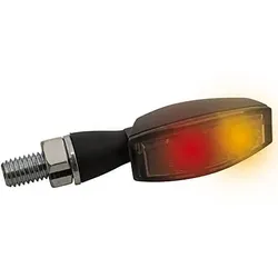 HIGHSIDER LED Rück-, Bremslicht, Blinker Einheit BLAZE, schwarz, getönt, schwarz