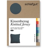 SCHLAFGUT Kissenbezug Knitted Jersey«, (1 St.), grau