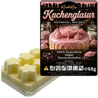 WonderWax Duftwachs WonderWax® Duftwachs 6 Sterne, (Kuchenglasur), Duftrichtung: Kuchenglasur