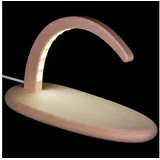 Seiffener Volkskunst | LED Lichterbogen Schwibbogen 24x13cm | Erzgebirgische Volkskunst | Made in Germany | 15351 | Leerbogen Natur