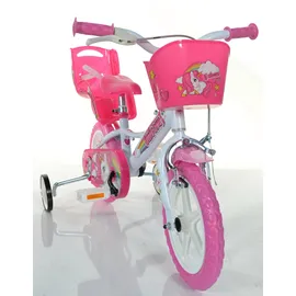 DINO BIKES Unicorn 12 Zoll RH 22 cm weiß/rosa