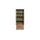 CaliCosy Vitrine TIMBER 80 x 45 x 200 cm Holzfarben