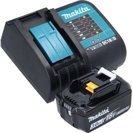 Makita DCL286FSF Akku Staubsauger Blau inkl. 1 x 3,0 Ah Akku + Ladegerät