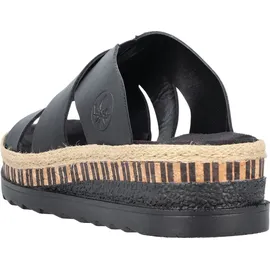 Rieker Pantolette Schwarz 36