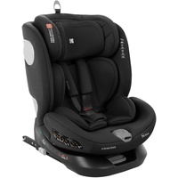 Kikkaboo Kindersitz i-Moove i-Size (40-150cm) Isofix 360-Grad-Drehung Kopfstütze schwarz
