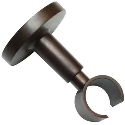 Gardinia Chicago Deckenträger für Gardinenstangen Ø 20 mm, 1-läufig, offen, verschiedene Farben
