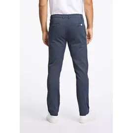 Lindbergh "Chino slim fit Herren, Gr. 30, Länge 32, blau (dk blau), Obermaterial: 98% Baumwolle, 2% Elasthan, unifarben, slim fit, Hosen