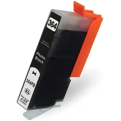 D&C Tinte Foto-Schwarz HP364 XL kompatibel für Hp Photosmart Drucker