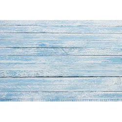 Schreibtischunterlage – Blaue Holzbretter im Vintage-Look – 60 x 40 cm – aus hochwertigem Vinyl