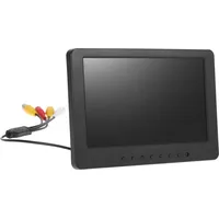 docooler 7 Zoll TFT LCD Monitor Bildschirm 16: 9 1024 * 600 BNC AV Video Audio für PC-Sicherheit VCD DVD EU-Stecker