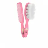 Beter Windeleimer Baby Brush And Comb Set Pink