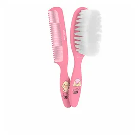 Beter Windeleimer Baby Brush And Comb Set Pink