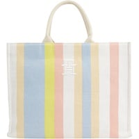 Tommy Hilfiger TH Beach Tote Striped Canvas