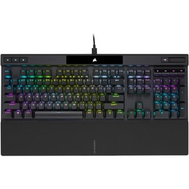Corsair K70 RGB PRO Mechanische Gaming Tastatur, RGB LED mit Hintergrundbeleuchtung, QWERTY Layout, Cherry MX Braun Schlüsselschalter, Schwarz