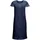 GOLDNER Cocktailkleid Spitze Blau 38